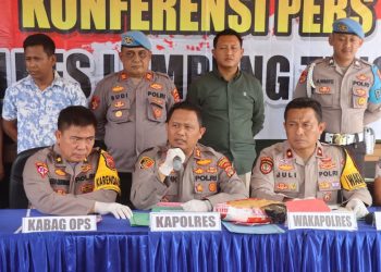 Kapolres Lampung Tengah Beberkan Kronologi Peristiwa Pembunuhan Pelajar SMA di Anak Tuha