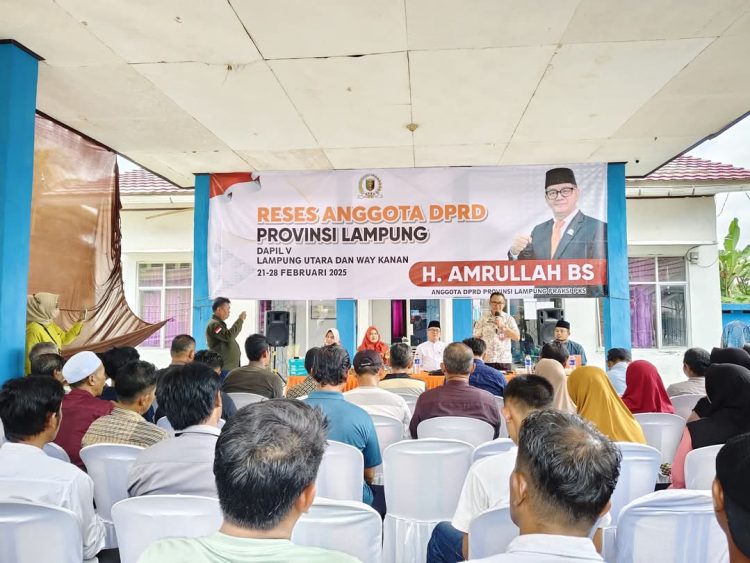 PJ Kades Kinciran Dan Staf Hadiri Reses Anggota DPRD Prov