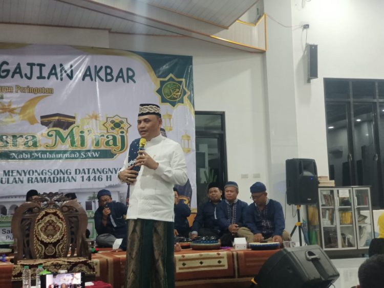 Meriah, Haji Bambang Jadi Penceramah di Way Pengubuan 