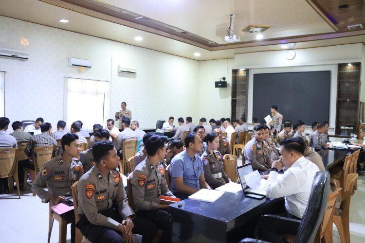 Tim Itwil III Itwasum Polri Sambangi Polres Lampung Utara, Lakukan Audit PNBP dan BLU
