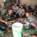 Rasa duka mendalam, menyelimuti sukacita Bangun hunian baru bersama Satgas TMMD ke 123 Kodim 0412/LU.