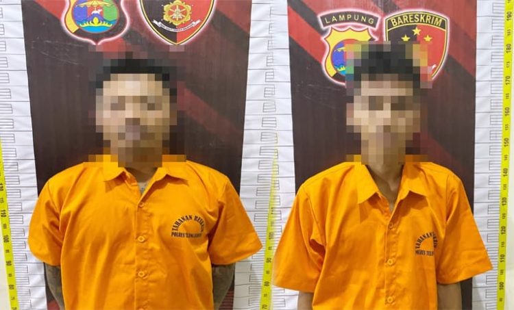 Tekab 308 Presisi Polres Tulang Bawang Tangkap Dua Pelaku Curas Yang Beraksi di Areal PT BNIL