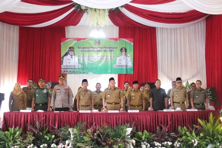 Wakil Bupati Lamtim Sambutan Musrenbang 2025