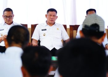 Wabup Tubaba Apresiasi Lapak Singkong Bantu Perbaiki Jalan Provinsi 