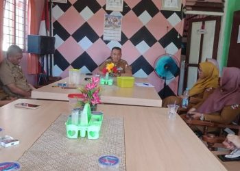 Camat Abung Tengah Pimpin Rapat Koordinasi dan Halal Bihalal