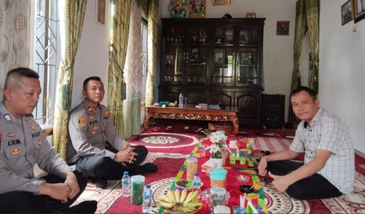 Kapolsek Kota Agung Kunjungi Abdesi Tanggamus