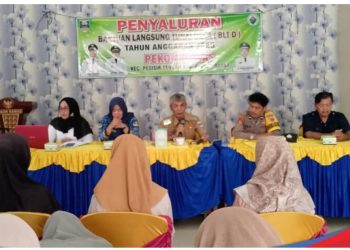 Pekon Rawas Kecamatan Pesisir Tengah Realisasikan BLT-DD Tahap Ke 1 Tahun 2025 KE 9 KPM