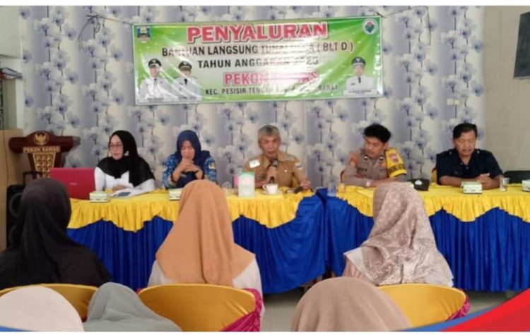 Pekon Rawas Kecamatan Pesisir Tengah Realisasikan BLT-DD Tahap Ke 1 Tahun 2025 KE 9 KPM