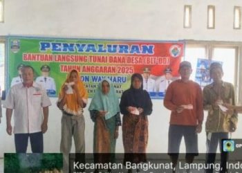 Pekon Way Haru Kec Bangkunat Realisasikan BLT-DD Tahap Ke 1 Tahun 2025 KE 12 KPM