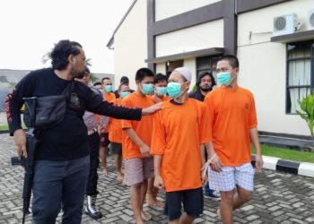 14 Tersangka Diamankan Polres Metro dalam Operasi Pekat Krakatau 2025