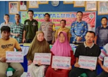 Pekon Way Napal Berikan Bantuan Rp 900.000 kepada 17 Keluarga Penerima Manfaat