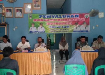 PEMERINTAH PEKON WAY SULUH SALURKAN BLT-DD TAHAP I TAHUN 2025 KE 15 KPM