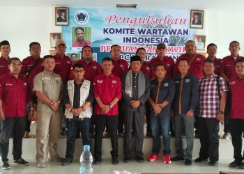 Pengurus Komite Wartawan Indonesia Perjuangan Kabupaten Merangin Resmi di Kukuhkan
