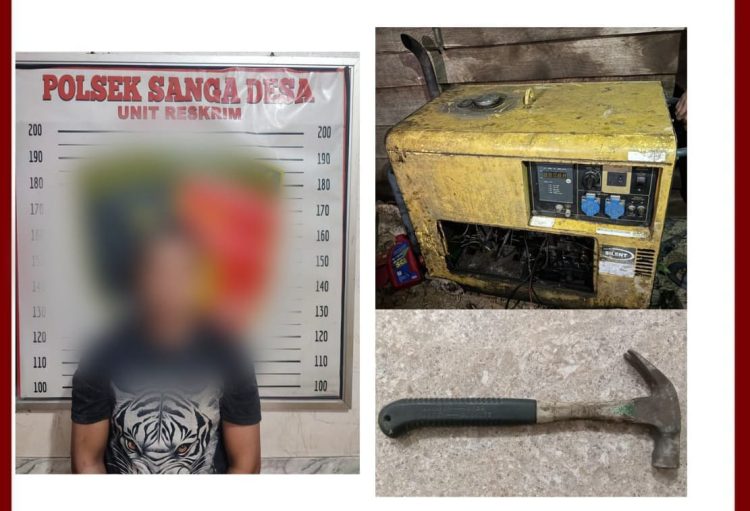Pencurian Genset di Musi Banyuasin, Pelaku Sebut Perintah Ayah karena Masalah Utang