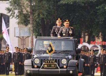 Kapolri Pimpin Upacara Pendidikan dan Pelantikan Perwira SIP di Jawa Barat