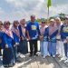 Oktaheroe Ramsi”Sang bintang” Hadir membaur bersama rekan alumni SMPN V Goro