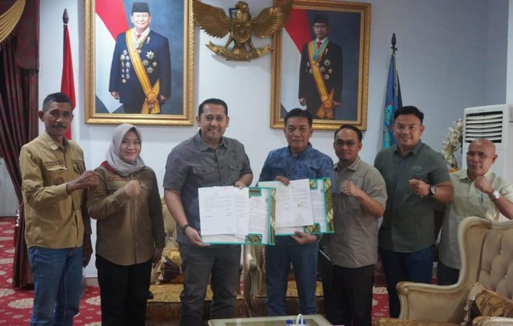 Delapan Kades dan BPD di Tabsel Sepakati Batas Desa