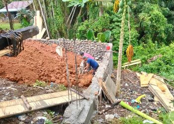 Pembangunan Rumah Dinas Puskesmas Muara Siau Rp 461 Juta Disorot Warga, Pondasi Dianggap “Seperti Ular”