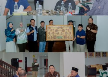 BUPATI – WAKIL BUPATI PESIBAR RAMAH TAMAH DENGAN IDAI CABANG LAMPUNG