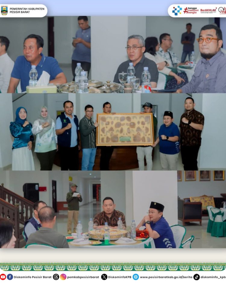 BUPATI – WAKIL BUPATI PESIBAR RAMAH TAMAH DENGAN IDAI CABANG LAMPUNG