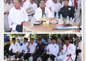 Bupati Lampung Utara Hadiri Pelantikan DPD Perguruan Pencak Silat Adat Asli Lampung Sekinci Kinci