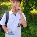 Mengaku Plajar SMAN 1 Kotabumi, Siswa Ini Merokok Menuju Sekolah