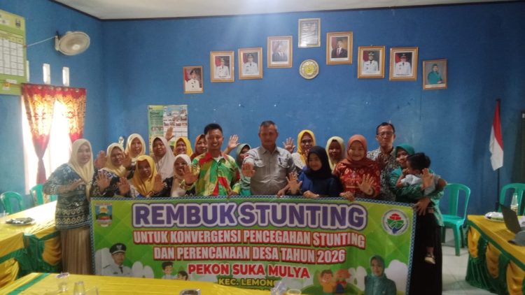 Pemerintah Pekon Suka Mulya Rembug stunting Upaya Bersama Wujudkan Generasi Sehat dan Berkualitas