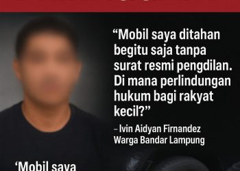 Aksi Debt Collector Tahan Mobil Warga di Lampung, Putusan MK di Duga Dilanggar