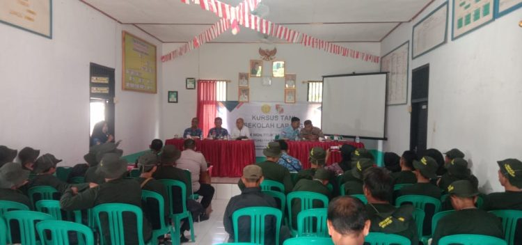 Kursus Tani Sekolah Lapang Di kecamatan Abung Kunang Tingkatkan Pengetahuan Petani