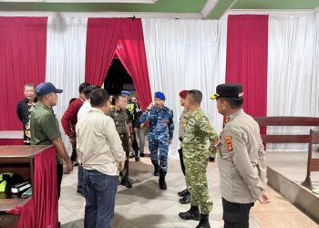 Pastikan Keamanan Malam Natal, Polres Tulang Bawang Lakukan Pengecekan Pospam Ops Lilin Krakatau 2025 Bersama Forkopimda