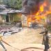 Gudang Minyak di Kampung Baruh Tabir Dilalap Si Jago Merah, Satu Unit Mobil Kijang LGX Ikut Terbakar