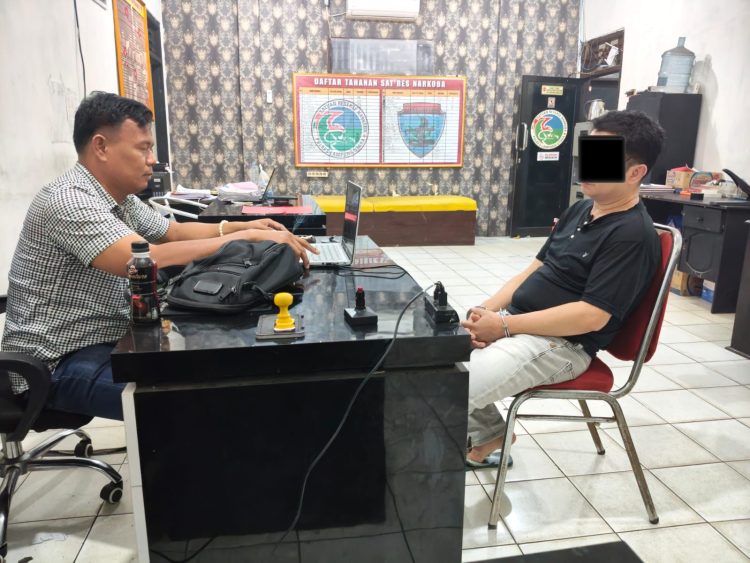 Satresnarkoba Polres Lampung Utara Tangkap Pengedar Sabu Asal Bandung
