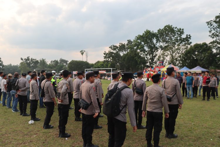 Polres Merangin Amankan Konser Niken Salindry di Meranti Fest 2025 
