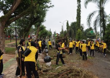 Polres Merangin dan Pemkab Gelar Kurve Bersama, Serentak Hingga Polsek Jajaran Wujudkan Lingkungan Bersih