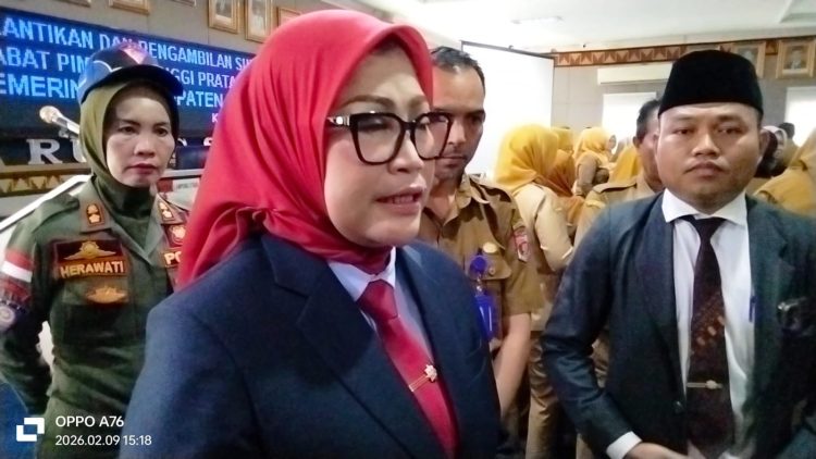 Ini Sekda Lampung Utara Yang di Lantik