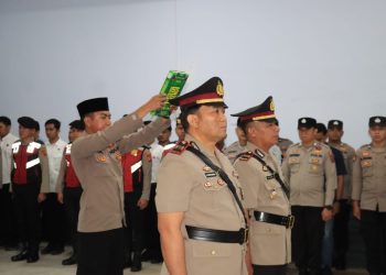 Polres Merangin Gelar Sertijab Kapolsek Bangko, Momentum Tingkatkan Pelayanan Kepada Masyarakat