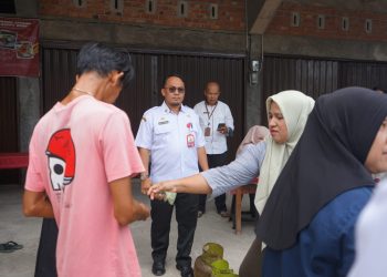 Tindak Pangkalan Nakal, DKUMPKP Merangin Gelar Operasi Pasar Gas LPG 3 Kg