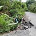 Jalan Lintas Muara Siau Jangkat Amblas Perlu Perhatian Pemerintah Provinsi Jambi.