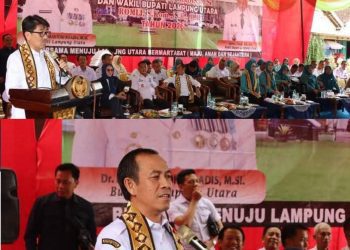 Kunjungan Kerja di Abung Barat, Bupati Perkuat Pelayanan Publik dan Serap Aspirasi Masyarakat