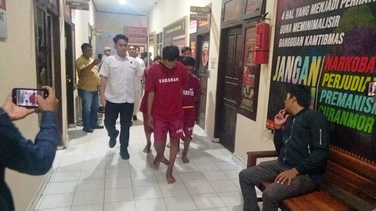 Press Rilis Polres Lampung Utara Ungkap Empat Tersangka Kejahatan