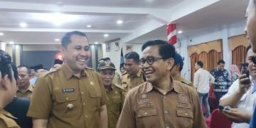 Bupati M. Syukur Senyum Sumringah, H. Bakri Bawa Rombongan Penguasa Infrastruktur Jambi ke Merangin