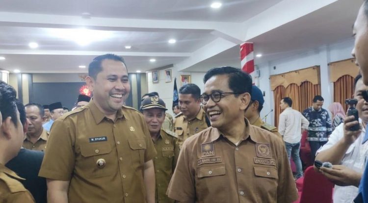 Bupati M. Syukur Senyum Sumringah, H. Bakri Bawa Rombongan Penguasa Infrastruktur Jambi ke Merangin