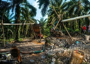 Warga Soroti Aktivitas PETI Milik Sigit yang Bebas Beroperasi di Pamenang Selatan