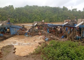 Diduga Libatkan Oknum BPD dan RT, Aktivitas PETI di Tanjung Lamin Jadi Sorotan
