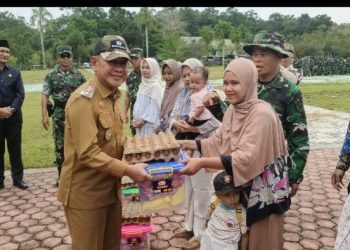 Wabup Merangin A. Khafidh Hadiri Pembukaan Karya Bakti Kodim 0420/Sarko 2026