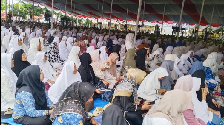 Pemkab Lampung Utara Gelar Tabligh Akbar Doa Bersama Dalam Rangkaian HUT ke-80