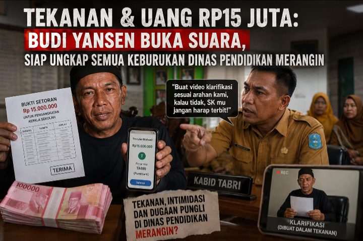 Tekanan & Uang Rp15 Juta: Budi Yansen Buka Suara, Siap Ungkap Semua Keburukan Dinas Pendidikan Merangin