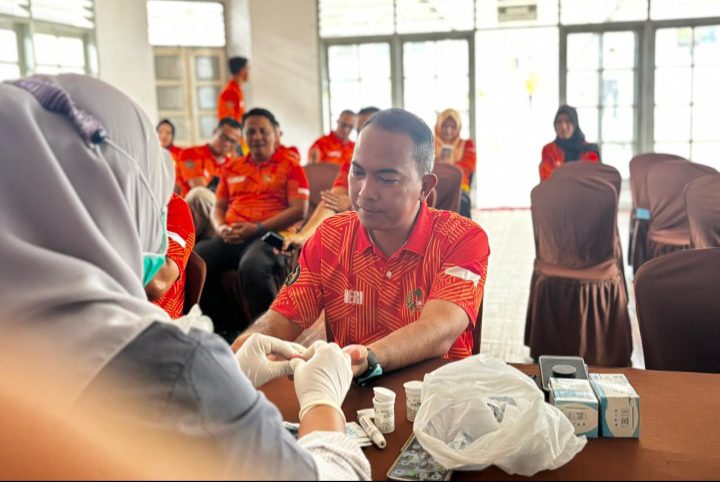 Skrining Kesehatan Terpadu di Lapas Kelas IIB Bangko, Upaya Deteksi Dini dan Peningkatan Kualitas Hidup