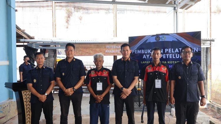 Cetak SDM Produktif dari Dalam Lapas, Pelatihan Ayam Petelur Resmi Dibuka di Lapas Kotabumi