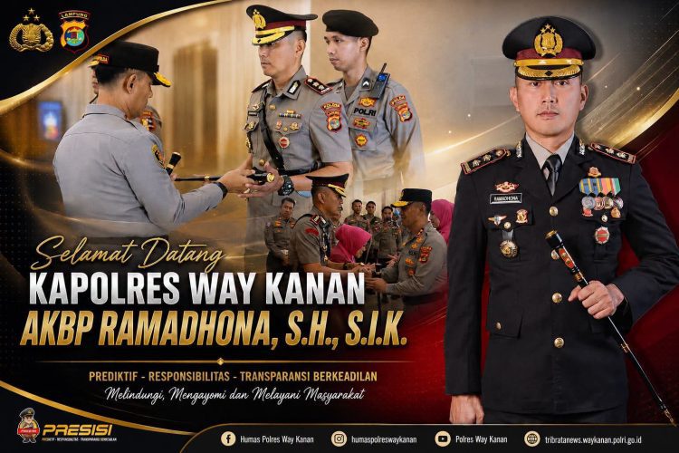 Profil AKBP Ramadhona, Eks Perwira Brimob Papua Kini Jabat Kapolres Way Kanan